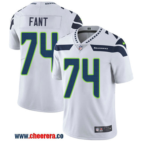 Nike George Fant Seattle Seahawks white Vapor jersey