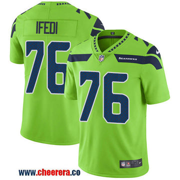Nike Germain Ifedi Seattle Seahawks green Limited jersey