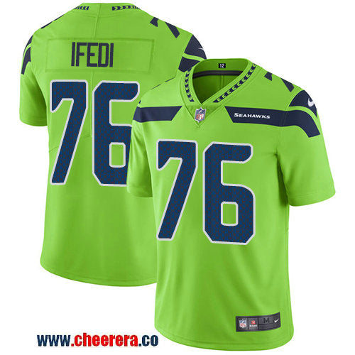 Nike Germain Ifedi Seattle Seahawks green Limited jersey