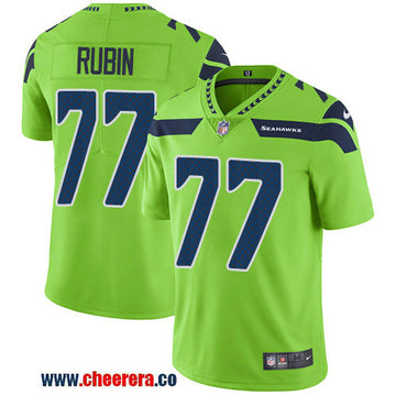 Nike Ahtyba Rubin Seattle Seahawks green Limited jersey