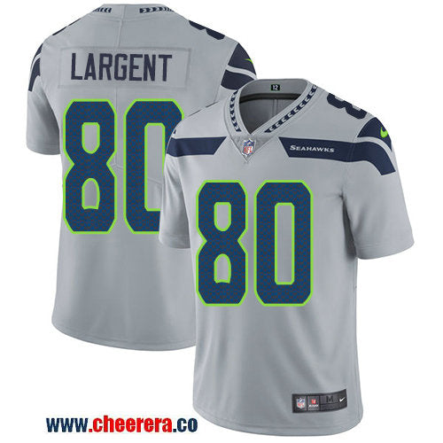 Nike Steve Largent Seattle Seahawks grey Vapor jersey