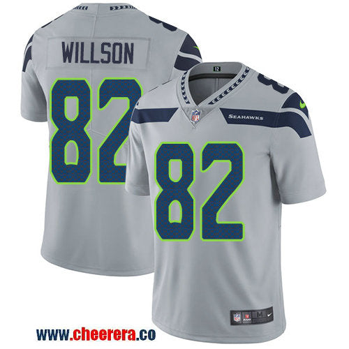Nike Luke Willson Seattle Seahawks grey Vapor jersey