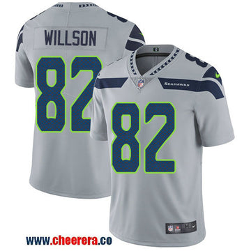 Nike Luke Willson Seattle Seahawks grey Vapor jersey