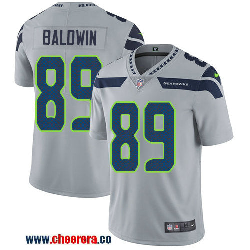 Nike Doug Baldwin Seattle Seahawks grey Vapor jersey