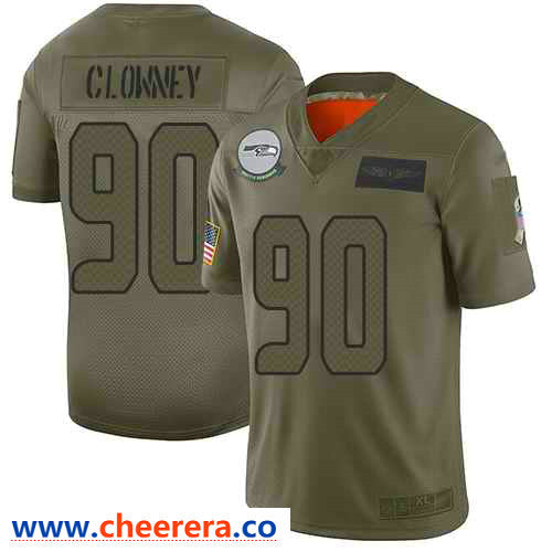 Nike Jadeveon Clowney Seattle Seahawks camo Salute To Service jersey