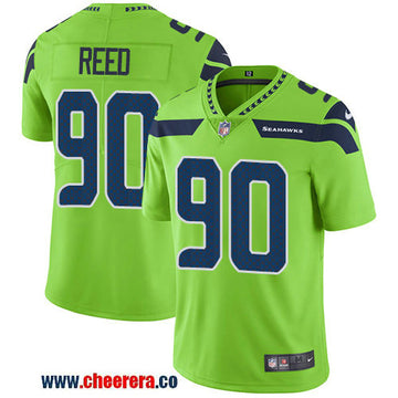 Nike Jarran Reed Seattle Seahawks green Limited jersey