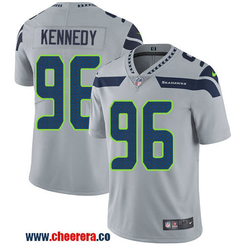Nike Cortez Kennedy Seattle Seahawks grey Vapor jersey