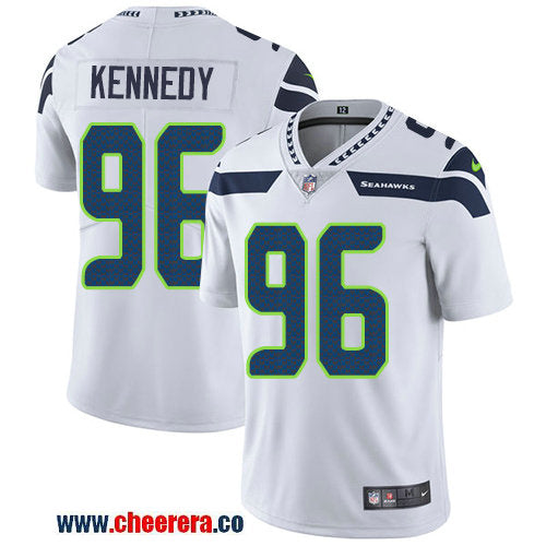 Nike Cortez Kennedy Seattle Seahawks white Vapor jersey