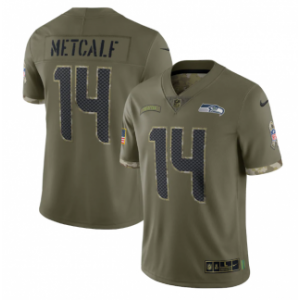 Nike Seattle Seahawks olive Salute To Service jersey