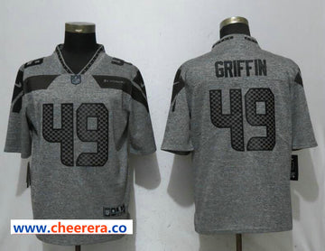 Nike Seattle Seahawks gray Vapor jersey