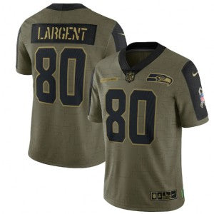 Nike Seattle Seahawks olive Salute To Service jersey