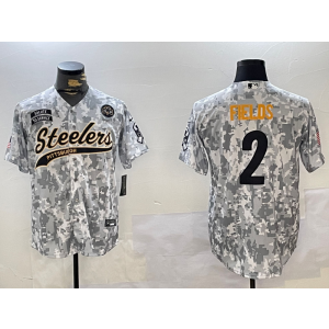 Nike Pittsburgh Steelers camo Vapor jersey