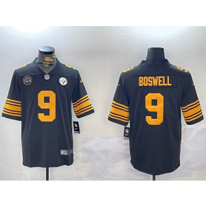 Nike Pittsburgh Steelers black Color Rush jersey