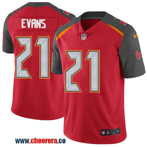 Nike Justin Evans Tampa Bay Buccaneers red Vapor jersey