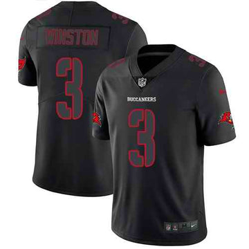 Nike Jameis Winston Tampa Bay Buccaneers black Limited jersey