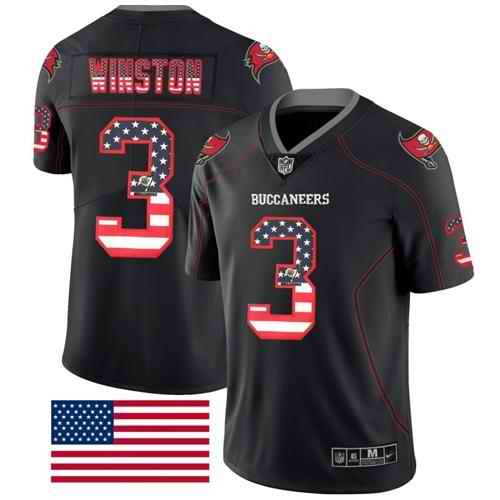 Nike Jameis Winston Tampa Bay Buccaneers black Limited jersey
