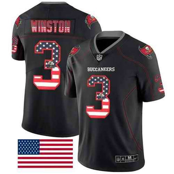 Nike Jameis Winston Tampa Bay Buccaneers black Limited jersey