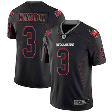 Nike Jameis Winston Tampa Bay Buccaneers black Limited jersey