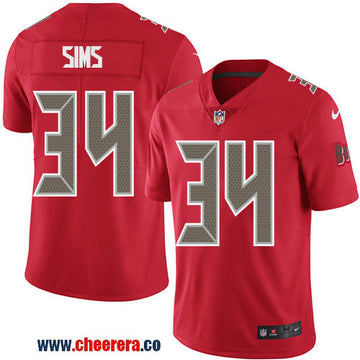 Nike Charles Sims Tampa Bay Buccaneers red Limited jersey