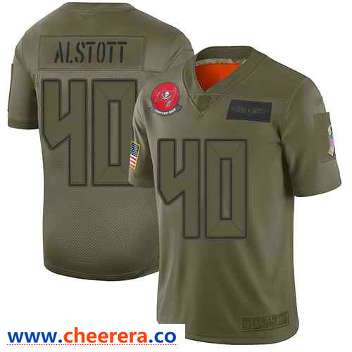 Nike Mike Alstott Tampa Bay Buccaneers camo Salute To Service jersey