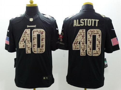 Nike Mike Alstott Tampa Bay Buccaneers black Salute To Service jersey