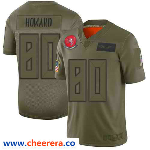 Nike O. J. Howard Tampa Bay Buccaneers camo Salute To Service jersey
