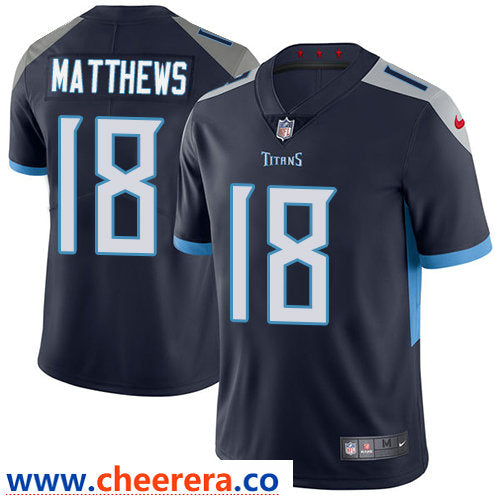 Nike Rishard Matthews Tennessee Titans navy Vapor jersey