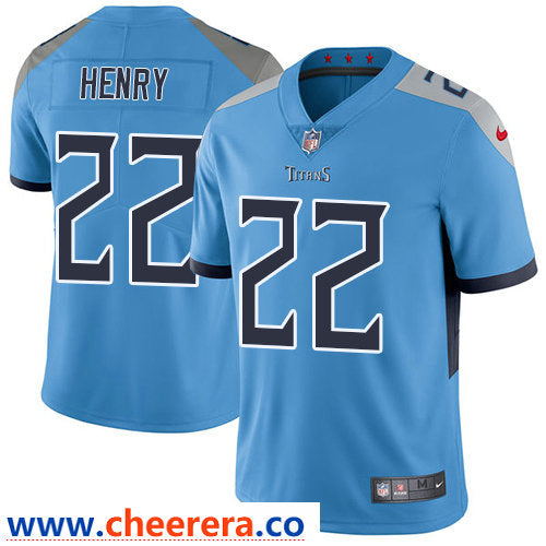 Nike Derrick Henry Tennessee Titans blue Vapor jersey