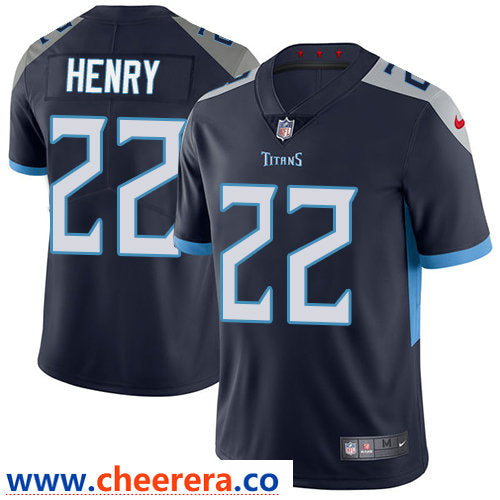 Nike Derrick Henry Tennessee Titans navy Vapor jersey