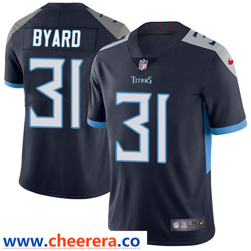 Nike Kevin Byard Tennessee Titans navy Vapor jersey