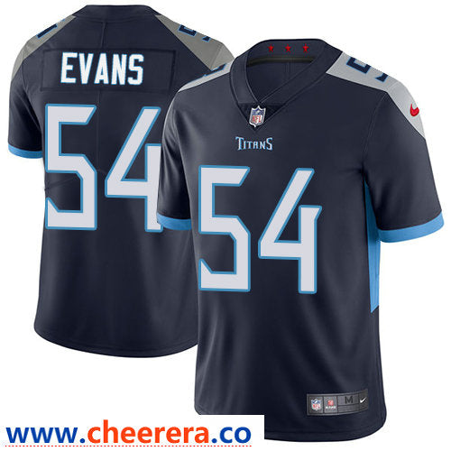 Nike Rashaan Evans Tennessee Titans navy Vapor jersey