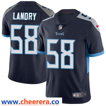 Nike Harold Landry Tennessee Titans navy Vapor jersey