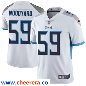 Nike Wesley Woodyard Tennessee Titans white Vapor jersey