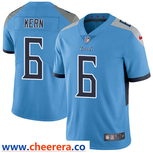 Nike Brett Kern Tennessee Titans blue Vapor jersey
