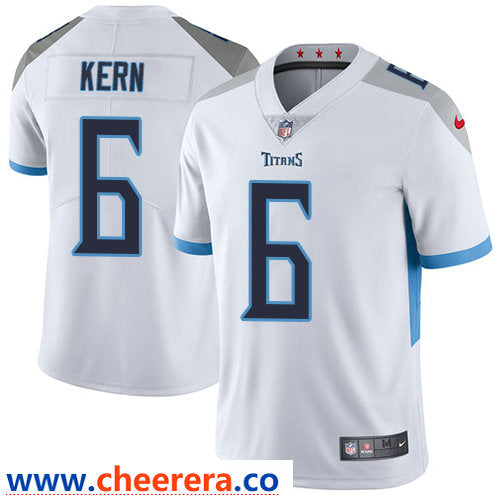 Nike Brett Kern Tennessee Titans white Vapor jersey