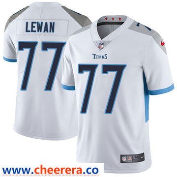 Nike Taylor Lewan Tennessee Titans white Vapor jersey