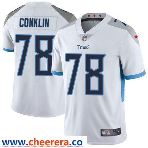 Nike Jack Conklin Tennessee Titans white Vapor jersey