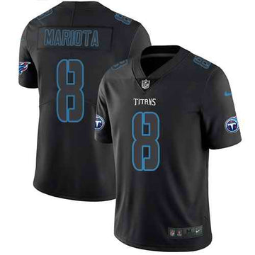Nike Marcus Mariota Tennessee Titans black Limited jersey
