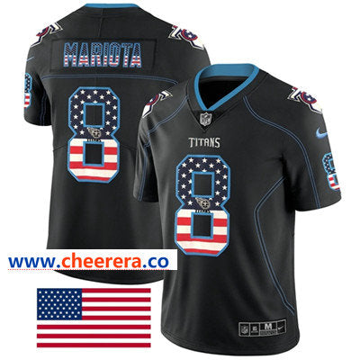 Nike Marcus Mariota Tennessee Titans black Limited jersey