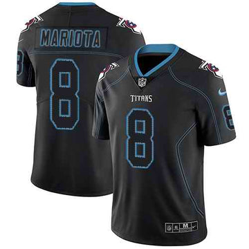 Nike Marcus Mariota Tennessee Titans black Limited jersey
