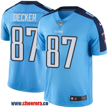 Nike Eric Decker Tennessee Titans blue Vapor jersey