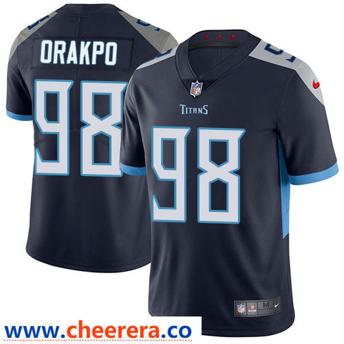 Nike Brian Orakpo Tennessee Titans navy Vapor jersey
