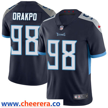 Nike Brian Orakpo Tennessee Titans navy Vapor jersey