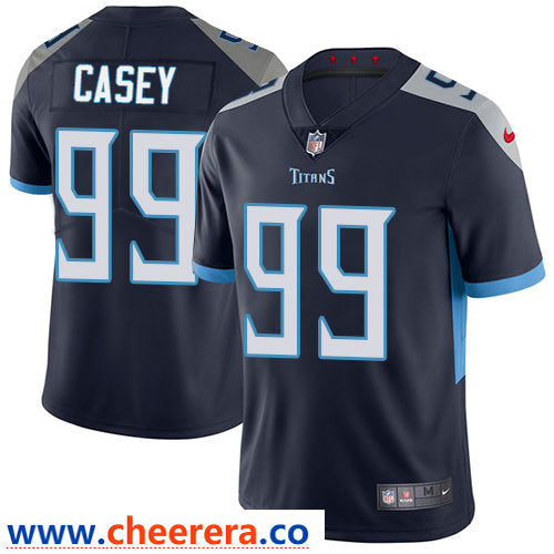 Nike Jurrell Casey Tennessee Titans navy Vapor jersey