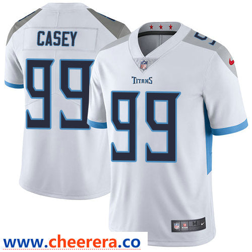 Nike Jurrell Casey Tennessee Titans white Vapor jersey