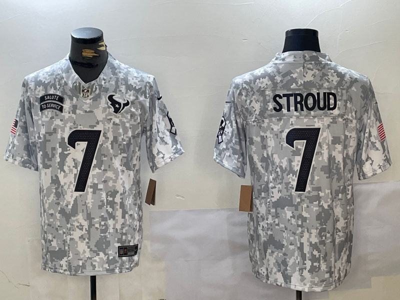 Nike Houston Texans camo Salute To Service jersey