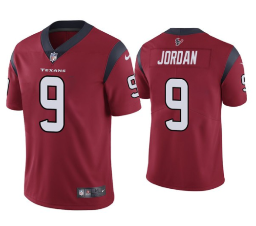 Nike Houston Texans red Vapor jersey