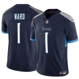 Nike Tennessee Titans navy Vapor jersey