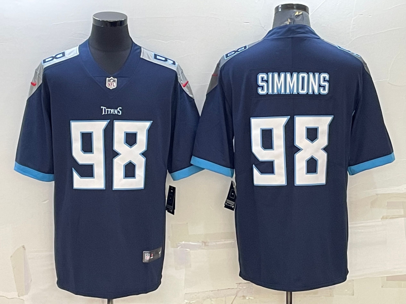 Nike Tennessee Titans blue Vapor jersey
