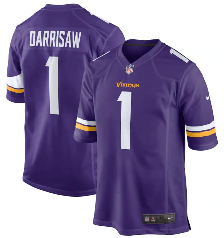 Nike Minnesota Vikings black Vapor jersey